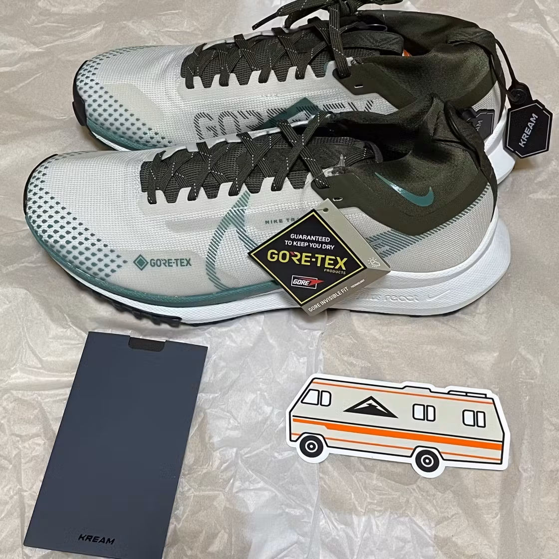 Nike React Pegasus Trail 4 Gore-Tex 'Light Bone Cargo Khaki' FB2193-001 Nike React Pegasus Trail 4 Gore-Tex 'Light Bone Cargo Khaki' FB2193-001